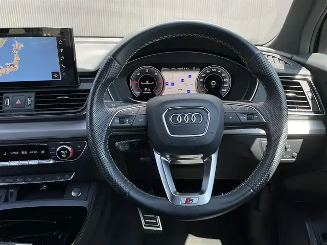アウディ Ｑ５ 40TDIクワトロ アドバンスド 長野県 2022(令4)年 4.4万km ミトスブラックメタリック ＡＣＣ（アダプティブクルーズコントロール）/Audiサイドアシスト/マトリクスＬＥＤヘッドライト/MMIナビ(タッチパネル式)/フルセグTV/CarPlay対応/バーチャルコックピット/３６０°カメラ/前後シートヒーター/D/Nパワーシート/パークエイド/パークアシスト/アドバンストキー/パワーバックドア/純正前後ドライブレコーダー
