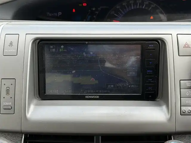 トヨタ エスティマ ハイブリッド X 千葉県 2008(平20)年 17.7万km ブラック 純正ナビ　/ＣＤ/ＤＶＤ/Ｂｌｕｅｔｏｏｔｈ/フルセグＴＶ　/バックカメラ　/両側パワスラ　/ＥＴＣ　/クルーズコントロール　/オットマン　/１００Ｖ電源　/パワーウィンドウ　/パワーステアリング　/ＡＢＳ