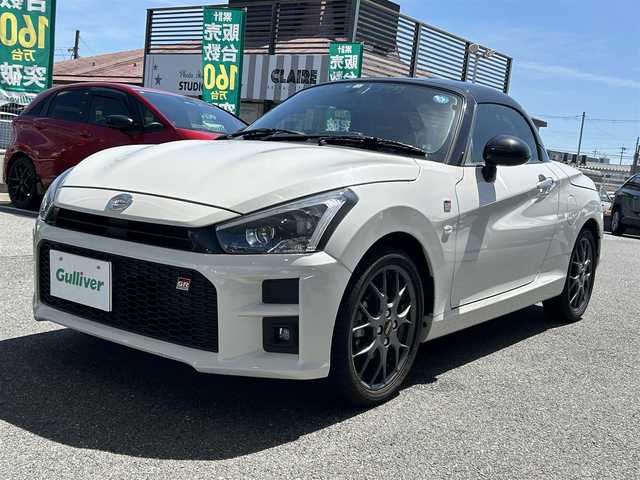 トヨタ コペン GRスポーツ 奈良県 2022(令4)年 0.5万km パールホワイトⅢ 純正ナビ/BT/TV/CD/SD/バックカメラ/ETC/BBS16インチAW/GR純正(MOMOステアリング/レカロシート/フロアマット)/パドルシフト/ドライブレコーダー/シートヒーター/LEDオートライト