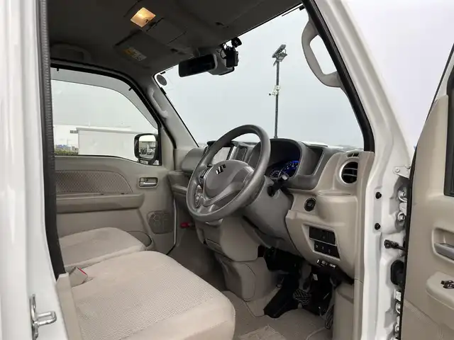 スズキ エブリィ ワゴン PZターボ 鳥取県 2018(平30)年 10.8万km パールホワイト ４WD　ターボ車/社外ナビ/フルセグ/DVD/CD/BT/USB/バックカメラ・ETC/ドライブレコーダー/レーダーブレーキサポート/キセノンヘットライト/片側パワースライドドア/運転席シートヒーター/純正14インチアルミホイール/プッシュエンジンスタート/フォグライト/フロアマット/ドアバイザー/保証書・取扱説明書/スペアキー