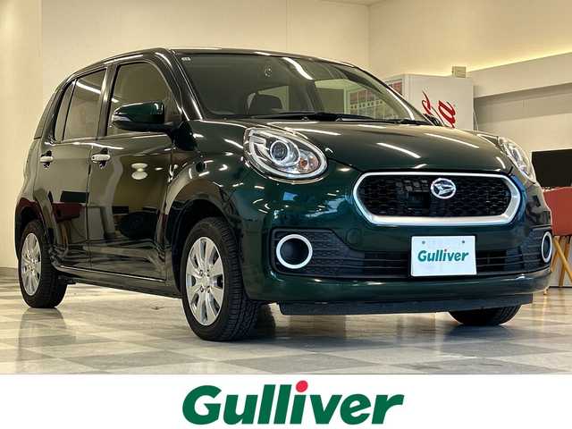 ダイハツ ブーン シルク SAⅡ 岐阜県 2016(平28)年 5.7万km ライムグリーンメタリック 純正ナビ7インチ/プッシュスタート/取扱説明書/アイドリングストップ/スマートキー/バックモニター/前方ドラレコ/レーンキープアシスト/キセノンヘッドライト/衝突軽減システム/コーナーセンサー前後