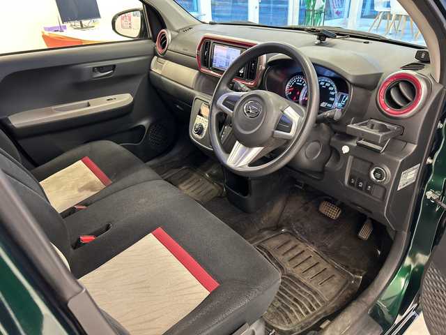 ダイハツ ブーン シルク SAⅡ 岐阜県 2016(平28)年 5.7万km ライムグリーンメタリック 純正ナビ7インチ/プッシュスタート/取扱説明書/アイドリングストップ/スマートキー/バックモニター/前方ドラレコ/レーンキープアシスト/キセノンヘッドライト/衝突軽減システム/コーナーセンサー前後