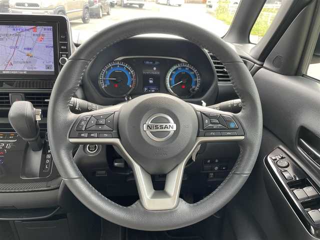 日産 ルークス HWS Gターボ プロパイロットED 福岡県 2022(令4)年 1.3万km アッシュブラウンM 360°セーフティサポート/アラウンドビューカメラ/コーナーセンサー/ドラレコ/クルコン/BT/CD/USB/フルセグTV/SDナビ/純正フロアマット/純正アルミホイール/プッシュスタート/スマートキー/LEDヘッド/ビルトインETC/両側パワースライド