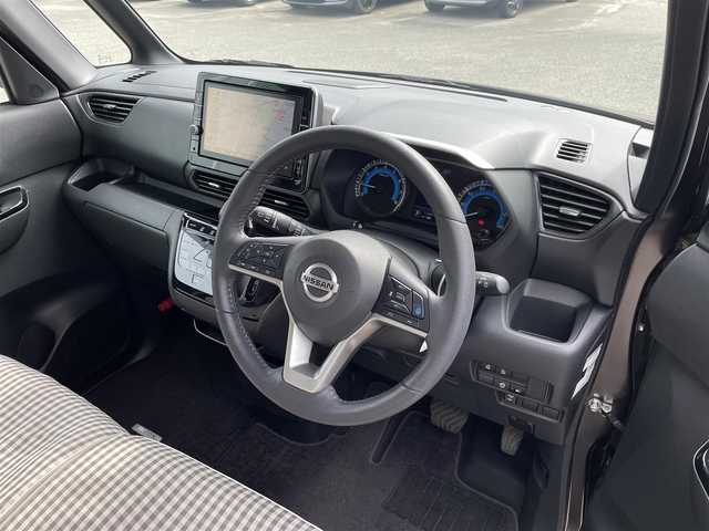 日産 ルークス HWS Gターボ プロパイロットED 福岡県 2022(令4)年 1.3万km アッシュブラウンM 360°セーフティサポート/アラウンドビューカメラ/コーナーセンサー/ドラレコ/クルコン/BT/CD/USB/フルセグTV/SDナビ/純正フロアマット/純正アルミホイール/プッシュスタート/スマートキー/LEDヘッド/ビルトインETC/両側パワースライド