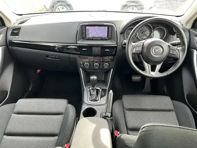 マツダ ＣＸ－５ 20S 三重県 2013(平25)年 6.6万km クリスタルホワイトパールマイカ 登録時65554km/ワンオーナー/社外ナビ(FM/AM/CD/DVD/Bluetooth/フルセグTV)/バックカメラ/ETC/禁煙車/TCS/RVM/i-stop/AFS/クルーズコントロール/社外フロアマット/スペアキー1本/AUTOライト(LED)/フォグランプ(LED)/12V120W/プッシュスタート/電格ミラー