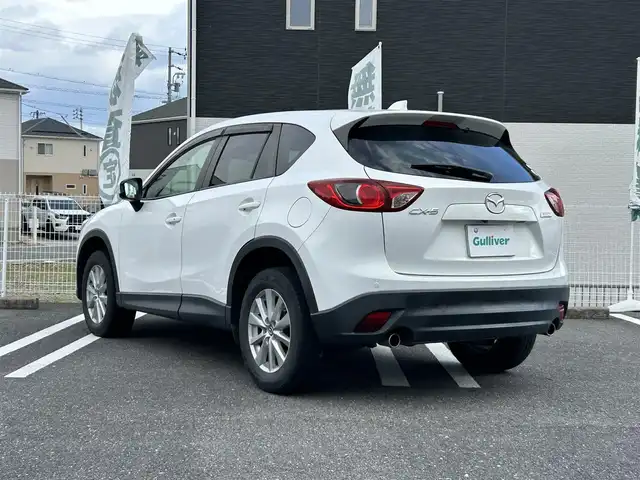 マツダ ＣＸ－５ 20S 三重県 2013(平25)年 6.6万km クリスタルホワイトパールマイカ 登録時65554km/ワンオーナー/社外ナビ(FM/AM/CD/DVD/Bluetooth/フルセグTV)/バックカメラ/ETC/禁煙車/TCS/RVM/i-stop/AFS/クルーズコントロール/社外フロアマット/スペアキー1本/AUTOライト(LED)/フォグランプ(LED)/12V120W/プッシュスタート/電格ミラー