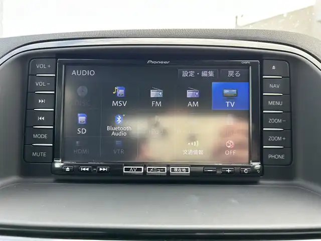 マツダ ＣＸ－５ 20S 三重県 2013(平25)年 6.6万km クリスタルホワイトパールマイカ 登録時65554km/ワンオーナー/社外ナビ(FM/AM/CD/DVD/Bluetooth/フルセグTV)/バックカメラ/ETC/禁煙車/TCS/RVM/i-stop/AFS/クルーズコントロール/社外フロアマット/スペアキー1本/AUTOライト(LED)/フォグランプ(LED)/12V120W/プッシュスタート/電格ミラー