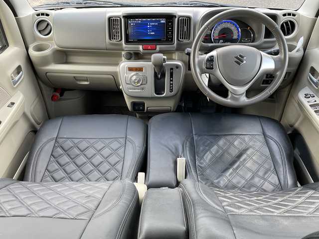 スズキ エブリィ ワゴン PZターボ スペシャル 新潟県 2022(令4)年 4.6万km パールホワイト 4WD/社外SDナビ(CN-HE01WD)/CD/DVD/BT/フルセグテレビ/SDミュージックサーバー/バックカメラ/ETC/ドライブレコーダー/衝突被害軽減ブレーキ/レーンキープアシスト/両側パワースライドドア/革調シートカバー/運転席シートヒーター/ステアリングスイッチ/コーナーセンサー/スマートキー/プッシュスタート/キセノンヘッドライト/オートライト/オートハイビーム/フォグランプ/純正14インチアルミホイール