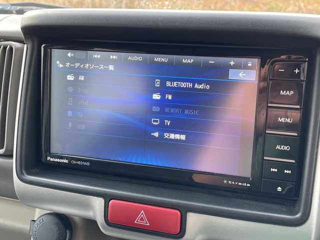 スズキ エブリィ ワゴン PZターボ スペシャル 新潟県 2022(令4)年 4.6万km パールホワイト 4WD/社外SDナビ(CN-HE01WD)/CD/DVD/BT/フルセグテレビ/SDミュージックサーバー/バックカメラ/ETC/ドライブレコーダー/衝突被害軽減ブレーキ/レーンキープアシスト/両側パワースライドドア/革調シートカバー/運転席シートヒーター/ステアリングスイッチ/コーナーセンサー/スマートキー/プッシュスタート/キセノンヘッドライト/オートライト/オートハイビーム/フォグランプ/純正14インチアルミホイール