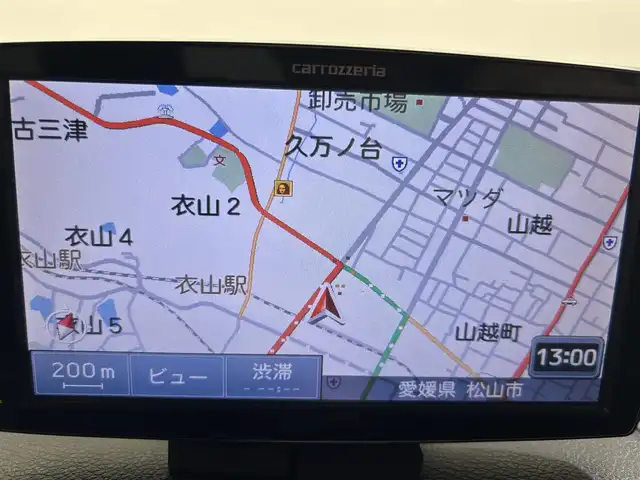 スズキ スペーシア カスタム TS 愛媛県 2014(平26)年 7.8万km スチールシルバーM 社外メモリナビ/プッシュスタート/ドアバイザー/両側電動スライドドア/ETC/アイドリングストップ/オートライト/フォグランプ/スペアキー/保証書/取扱説明書
