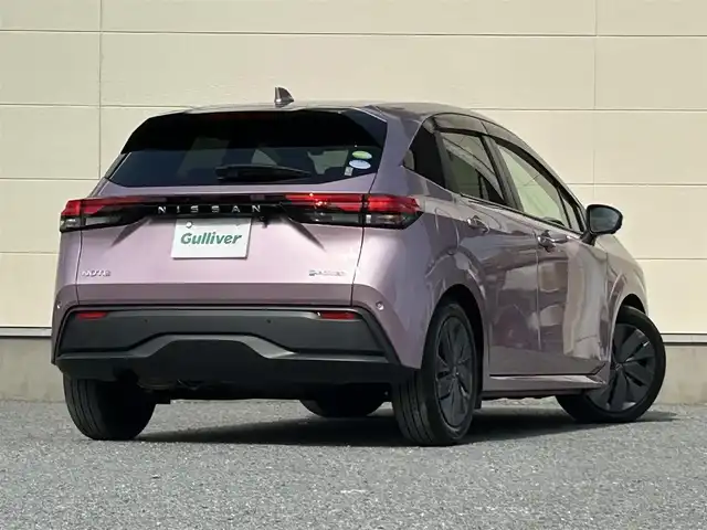 日産 ノート X 茨城県 2021(令3)年 4.2万km ピンク 純正ナビ/フルセグTV/Bluetooth接続/全方位カメラ/デジタルインナーミラー/クリアランスソナー/ビルトインETC/前方ドライブレコーダー/LEDヘッドライト/プロパイロット/純正アルミホイール/純正フロアマット/アラウンドモニター/SOSコール