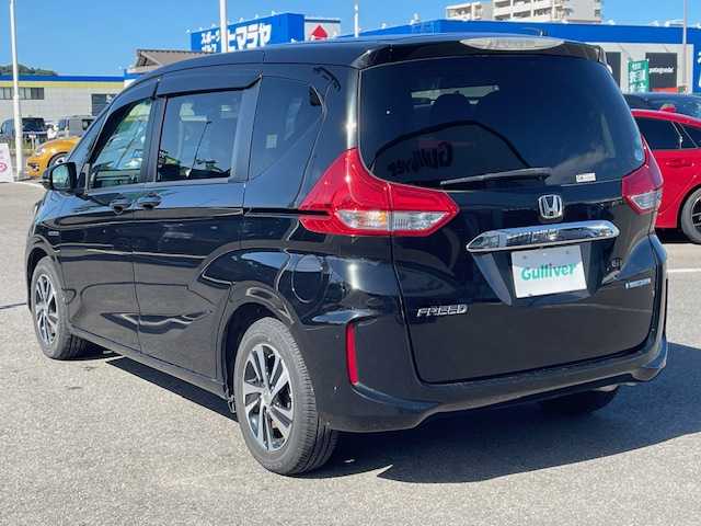 ホンダ フリード ハイブリット EX 長崎県 2016(平28)年 5.5万km クリスタルブラックパール 純正メモリーナビ/CD/DVD/BT/HDMI/USB/フルセグTV/バックカメラ/両側パワースライドドア/ホンダセンシング/レーダークルーズコントロール/レーンキープアシスト/ハーフレザーシート/D/N席シートヒーター/ドライブレコーダー前後/ステアリングスイッチ/LEDヘッドライト/ビルトインETC