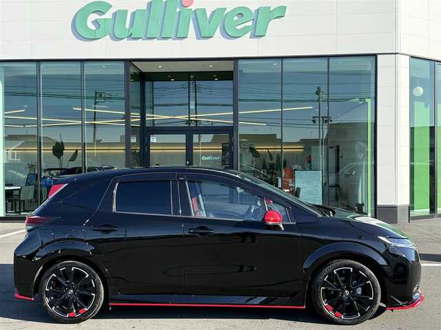 日産 オーラ ニスモ 栃木県 2022(令4)年 3.4万km スーパーブラック ワンオーナー /nismoエアロ/純正ナビ/Bluetooth/フルセグTV/HDMI入力/置くだけ充電/アラウンドビュー/プロパイロット/デジタルルームミラー/ETC2.0/ハーフレザーシート/シートヒーター/ステアリングヒーター/レーダーブレーキ/レーンアラート/クリアランスソナー /BSM/LEDヘッドライト/スマートキー×2