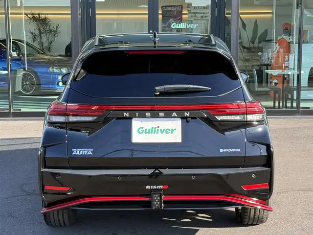 日産 オーラ ニスモ 栃木県 2022(令4)年 3.4万km スーパーブラック ワンオーナー /nismoエアロ/純正ナビ/Bluetooth/フルセグTV/HDMI入力/置くだけ充電/アラウンドビュー/プロパイロット/デジタルルームミラー/ETC2.0/ハーフレザーシート/シートヒーター/ステアリングヒーター/レーダーブレーキ/レーンアラート/クリアランスソナー /BSM/LEDヘッドライト/スマートキー×2