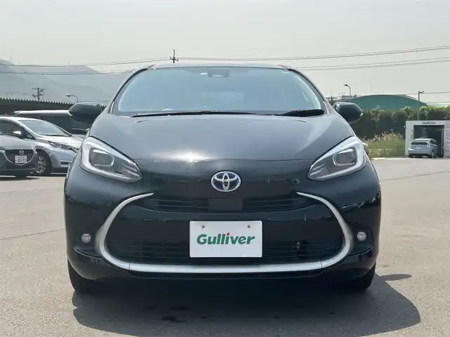 トヨタ アクア Z 岡山県 2022(令4)年 5.8万km ブラックマイカ 禁煙車/純正メーカーナビ/Bluetooth/フルセグ/USB/ラジオ/ETC/追従型クルーズコントロール/AC100V/バックカメラ/LEDヘッドランプ/本革巻きステアリングホイール/純正15インチアルミホイール/電動格納ウインカーミラー/オートハイビーム/純正フロアマット/スペアキー×１/プッシュスタート/スマートキー/衝突軽減システム/横滑り防止装置/車線逸脱防止システム