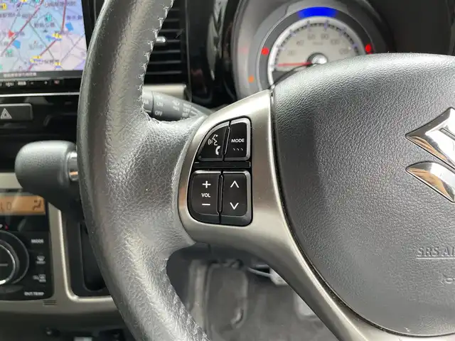 スズキ ハスラー Jスタイル Ⅱ 滋賀県 2017(平29)年 6.9万km フェニックスレッドパール/ブルーイッシュブラックパール 社外7型ナビ【CD/DVD/SD/Bluetooth/フルセグ】/バックカメラ/前方ドライブレコーダー/ETC/前席シートヒーター/デュアルカメラブレーキサポート/HIDヘッドライト/オートライト/純正15インチAW/フロアマット