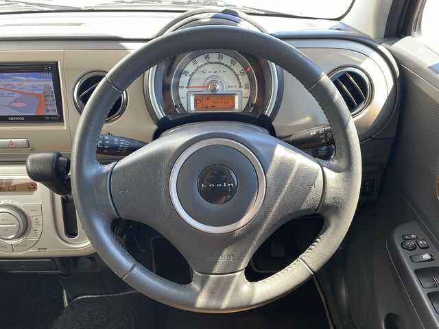 スズキ ラパン XL 岩手県 2013(平25)年 7.1万km ブルーイッシュブラックパール3 登録時走行距離70815km/社外ナビ（KENWOOD）/（AM/FM/ワンセグ/CD/DVD）/オートエアコン/運転席側シートヒーター/純正フロアマット/スマートキー/プッシュスタート/アイドリングストップ/純正14インチAW夏タイヤ/ETC