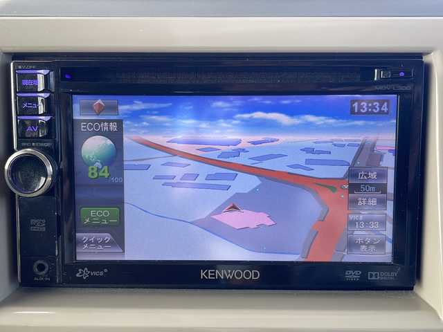 スズキ ラパン XL 岩手県 2013(平25)年 7.1万km ブルーイッシュブラックパール3 登録時走行距離70815km/社外ナビ（KENWOOD）/（AM/FM/ワンセグ/CD/DVD）/オートエアコン/運転席側シートヒーター/純正フロアマット/スマートキー/プッシュスタート/アイドリングストップ/純正14インチAW夏タイヤ/ETC