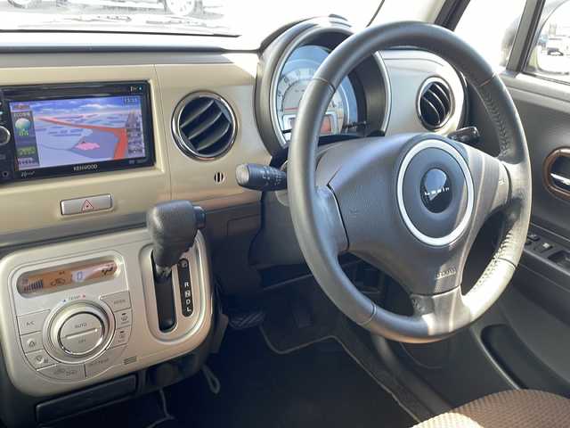 スズキ ラパン XL 岩手県 2013(平25)年 7.1万km ブルーイッシュブラックパール3 登録時走行距離70815km/社外ナビ（KENWOOD）/（AM/FM/ワンセグ/CD/DVD）/オートエアコン/運転席側シートヒーター/純正フロアマット/スマートキー/プッシュスタート/アイドリングストップ/純正14インチAW夏タイヤ/ETC