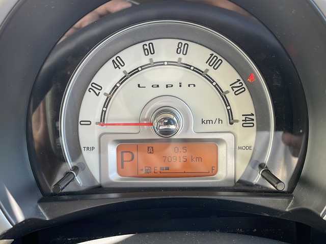 スズキ ラパン XL 岩手県 2013(平25)年 7.1万km ブルーイッシュブラックパール3 登録時走行距離70815km/社外ナビ（KENWOOD）/（AM/FM/ワンセグ/CD/DVD）/オートエアコン/運転席側シートヒーター/純正フロアマット/スマートキー/プッシュスタート/アイドリングストップ/純正14インチAW夏タイヤ/ETC