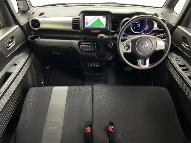 ホンダ Ｎ ＢＯＸ スラッシュ G Lパッケージ 鹿児島県 2017(平29)年 5.7万km パール ワンオーナー/禁煙者/純正ナビ/CD/DVD/BTオーディオ/フルセグテレビ/バックカメラ/純正フロアマット/USB/ビルトインETC/オートエアコン/ステアリングスイッチ