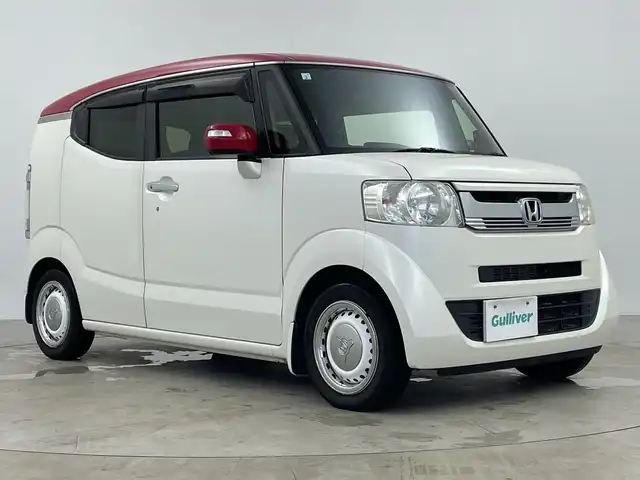 ホンダ Ｎ ＢＯＸ スラッシュ G Lパッケージ 鹿児島県 2017(平29)年 5.7万km パール ワンオーナー/禁煙者/純正ナビ/CD/DVD/BTオーディオ/フルセグテレビ/バックカメラ/純正フロアマット/USB/ビルトインETC/オートエアコン/ステアリングスイッチ