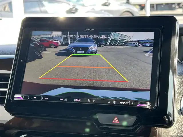 ホンダ Ｎ ＢＯＸ カスタム L ターボ コーディネートスタイル 愛媛県 2021(令3)年 5.3万km プレミアムクリスタルレッドM 登録時走行距離：52267km/社外ナビ/CD/DVD/BT/フルセグTV/HDMI/ETC/バックカメラ/デジタルインナーミラー/パドルシフト/追従クルコン/レーンキープアシスト/パーキングアシスト/衝突軽減システム/横滑り防止装置/盗難防止装置/両側パワスラ/社外エアロ(F/S/R)/LEDヘッドライト/LEDフォグランプ/オートライト/エンジンスタートボタン/スマートキー/純正アルミホイール