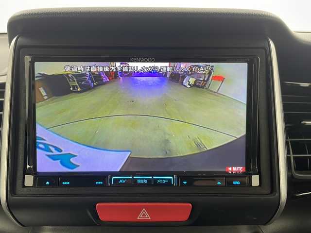 ホンダ Ｎ ＢＯＸ カスタム G ターボ Lパッケージ 栃木県 2015(平27)年 5.8万km スマートブラック KENWOOD7インチナビ/【CD/DVD/フルセグTV】/あんしんパッケージ/シティブレーキアクティブシステム/・低速域衝突軽減ブレーキ＋誤発進抑制機能/ハーフレザーシート/両側パワースライドドア/ディスチャージヘッドライト/バックカメラ/ETC/純正フロアマット/ドアバイザー/スーパーＵＶカットフロントドアガラス/　ＩＲカットフロントウィンドウ・フロントドアガラス/リア席サンシェード/純正15インチアルミホイール/プッシュスタート/ステアリングリモコン/スペアキー1本