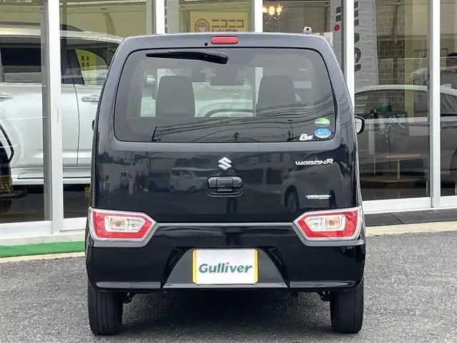 スズキ ワゴンＲ HYBRID FX 山口県 2019(令1)年 6.8万km ブルーイッシュブラックパール3 デュアルセンサー/　ブレーキサポート/純正フロアマット/純正ドアバイザー/社外オーディオ/(MVH-7500SC)/運転席シートヒーター/オートライト/スマートキー/エンジンプッシュスタート/ドライブレコーダー/ETC