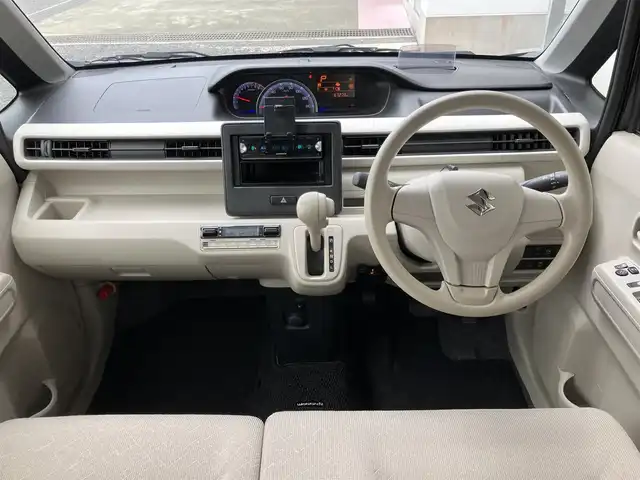 スズキ ワゴンＲ HYBRID FX 山口県 2019(令1)年 6.8万km ブルーイッシュブラックパール3 デュアルセンサー/　ブレーキサポート/純正フロアマット/純正ドアバイザー/社外オーディオ/(MVH-7500SC)/運転席シートヒーター/オートライト/スマートキー/エンジンプッシュスタート/ドライブレコーダー/ETC