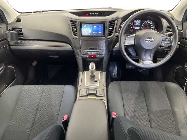 スバル レガシィ ツーリングワゴン 2．5i Lパッケージ 栃木県 2012(平24)年 5.3万km サテンホワイトパール ワンオーナー/4WD/純正ナビ/　（CD/DVD/Bluetooth/フルセグTV）/バックカメラ/STIエアロ/パワーシート/禁煙車/SI-DRIVE/オートライト/LEDヘッドライト/パドルシフト/スマートキー/プッシュスタート/アイドリングストップ/純正AW/純正フロアマット