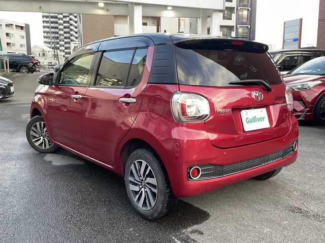 トヨタ パッソ モーダ　Gパッケージ 宮崎県 2016(平28)年 6.6万km ブラックマイカ/マゼンダベリーメタリック SDナビ Bluetooth バックカメラ フルセグTV ETC プッシュスタート 衝突軽減システム コーナーセンサー（後ろ） LEDライト オートライト パワーステアリング パワーウィンドウ