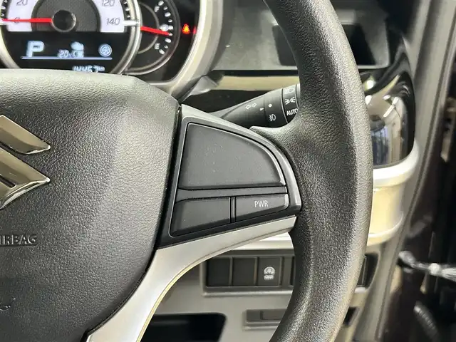 スズキ スペーシア カスタム HYBRID GS 道央・札幌 2018(平30)年 1.5万km ムーンライトバイオレットPM ・ワンオーナー/・4WD/・社外ナビ/フルセグTV/DVD/CD/SD/BT/・バックカメラ/・左側パワースライドドア/・衝突被害軽減ブレーキ/・車線逸脱警報/・パーキングセンサー/・横滑り防止/・アイドリングストップ/・前席シートヒーター/・LEDヘッドライト/・LEDフォグ/・プッシュスタート/・スマートキー/・ドアバイザー/・電格ミラー/・ミラーヒーター/・冬タイヤ純正14インチAW積込