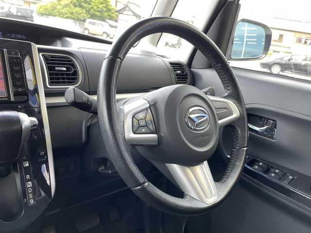 ダイハツ タント カスタム RS トップED SAⅡ 福島県 2016(平28)年 10.8万km パールホワイトⅢ (株)IDOMが運営する【じしゃロンいわき店】の自社ローン専用車両になります。こちらは現金またはオートローンご利用時の価格です。自社ローンご希望の方は別途その旨お申付け下さい/登録時走行距離107860km/イクリプス社外ナビゲーション/型番：AVN-Z05iW/(AM/FM/CD/SD/USB)/Bluetooth接続/スマートアシストII/プッシュスタート/スマートキー/バックカメラ/両側パワースライドドア/ハーフレザーシート/保証書/純正アルミホイール