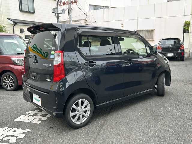 スズキ ワゴンＲ FX－LTD 東京都 2013(平25)年 8.7万km ブルーイッシュブラックパール3 SDナビ/ワンセグテレビ/バックカメラ/アイドリングストップ/プッシュスタート/ベンチシート/リアエアコン/ISOFIX/ディスチャージヘッドランプ