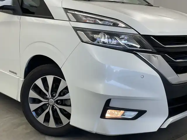日産 セレナ ハイウェイスターVセレクションⅡ 新潟県 2019(令1)年 7.8万km ブリリアントホワイトパール 純正9インチナビ/フルセグTV/両側パワースライドドア/プロパイロット/アラウンドビューモニター/インテリジェントエマージェンシーブレーキ/オートライト