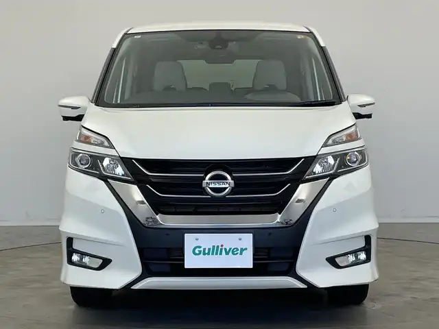 日産 セレナ ハイウェイスターVセレクションⅡ 新潟県 2019(令1)年 7.8万km ブリリアントホワイトパール 純正9インチナビ/フルセグTV/両側パワースライドドア/プロパイロット/アラウンドビューモニター/インテリジェントエマージェンシーブレーキ/オートライト