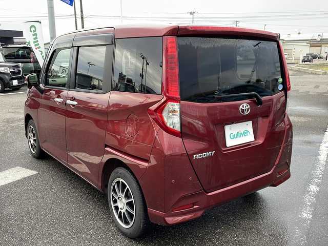 トヨタ ルーミー G 新潟県 2019(平31)年 3.2万km ファイアークォーツレッドM フルセグテレビ/ナビ（Bluetooth/DTV/FM/AM）/バックカメラ/ウィンカーミラー/前後ドライブレコーダー/冬タイヤ/オートライト/ビルトインETC/電動格納ミラー/ドアバイザー/プッシュスタート/ウィンカーミラー