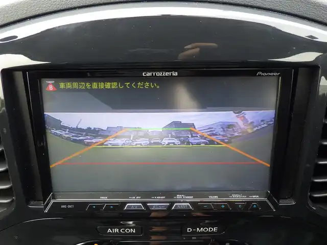 日産 ジューク 15RX タイプV 千葉県 2012(平24)年 1.3万km ホワイトパール 社外HDDナビ/地デジTV/【DVD/CD再生機能　Bluetooth接続】/バックカメラ/フォグライト/オートライト/インテリジェントキー