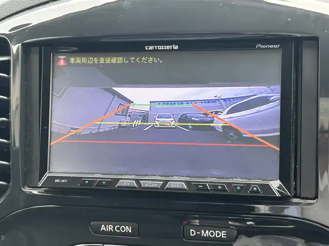 日産 ジューク 15RX タイプV 福島県 2012(平24)年 1.3万km ホワイトパール 社外メモリナビ/　【フルセグ/CD/DVD/BT】/バックカメラ/ハロゲンライト（AUTO機能付き）/フォグランプ/ヘッドライトレベライザー/プッシュスタート/電動格納ミラー/社外フロアマット