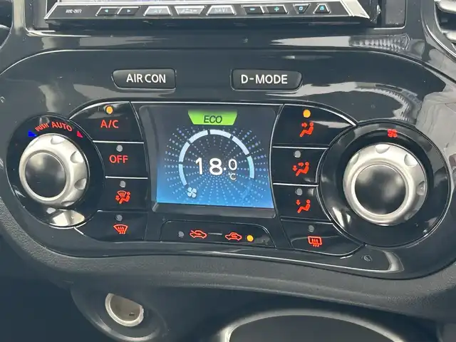 日産 ジューク 15RX タイプV 福島県 2012(平24)年 1.3万km ホワイトパール 社外メモリナビ/　【フルセグ/CD/DVD/BT】/バックカメラ/ハロゲンライト（AUTO機能付き）/フォグランプ/ヘッドライトレベライザー/プッシュスタート/電動格納ミラー/社外フロアマット