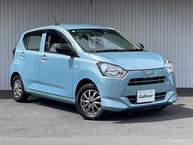 ダイハツ ミラ イース L SAⅢ 千葉県 2019(平31)年 1.9万km スカイブルーメタリック スマートアシストIII/純正メモリナビ/バックカメラ/ドラレコ /前後コーナーセンサー/社外１３インチアルミ/ホイール付き夏タイヤ積込/ワンオーナー/保証書・取説