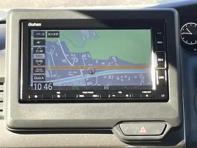 ホンダ Ｎ ＢＯＸ カスタム L ターボ スタイル+ブラック 岐阜県 2022(令4)年 3万km プラチナホワイトパール 純正ナビ(AM/FM/TV/DVD/CD/Bluetooth)/両側パワースライドドア/ハーフレザーシート/シートヒーター/クルーズコントロール/コーナーセンサー/プリクラッシュ/レーンキープアシスト/プッシュスタート/スマートキー/バックカメラ/ドライブレコーダー/オートライト/ETC/純正フロアマット