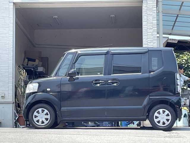 ホンダ Ｎ ＢＯＸ G Lパッケージ 大分県 2012(平24)年 6.2万km クリスタルブラックパール 社外SDナビ ブルートゥース フルセグTV/パワースライドドア/アイドリングストップ/スマートキー/プッシュスタート