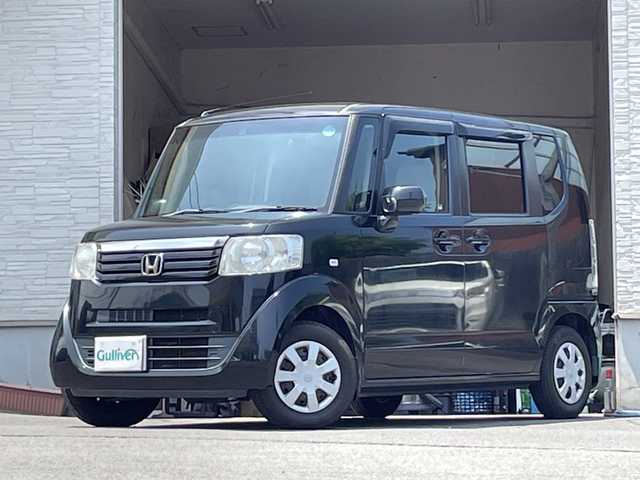ホンダ Ｎ ＢＯＸ G Lパッケージ 大分県 2012(平24)年 6.2万km クリスタルブラックパール 社外SDナビ ブルートゥース フルセグTV/パワースライドドア/アイドリングストップ/スマートキー/プッシュスタート