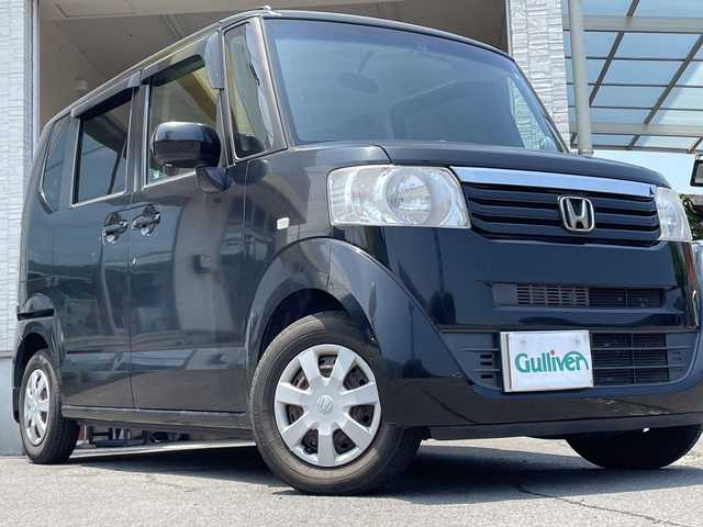 ホンダ Ｎ ＢＯＸ G Lパッケージ 大分県 2012(平24)年 6.2万km クリスタルブラックパール 社外SDナビ ブルートゥース フルセグTV/パワースライドドア/アイドリングストップ/スマートキー/プッシュスタート