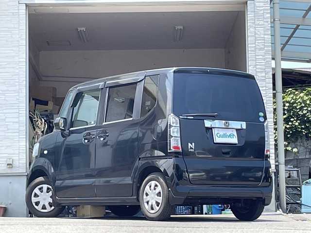 ホンダ Ｎ ＢＯＸ G Lパッケージ 大分県 2012(平24)年 6.2万km クリスタルブラックパール 社外SDナビ ブルートゥース フルセグTV/パワースライドドア/アイドリングストップ/スマートキー/プッシュスタート