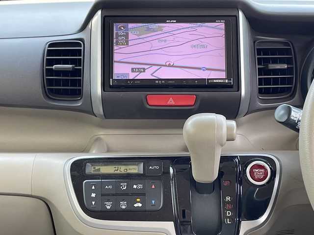 ホンダ Ｎ ＢＯＸ G Lパッケージ 大分県 2012(平24)年 6.2万km クリスタルブラックパール 社外SDナビ ブルートゥース フルセグTV/パワースライドドア/アイドリングストップ/スマートキー/プッシュスタート