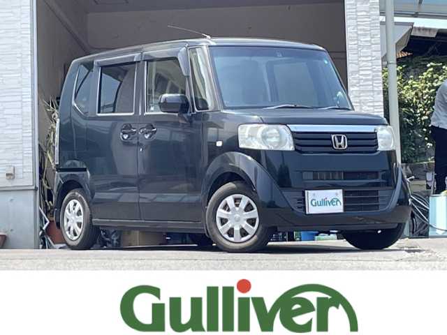 ホンダ Ｎ ＢＯＸ G Lパッケージ 大分県 2012(平24)年 6.2万km クリスタルブラックパール 社外SDナビ ブルートゥース フルセグTV/パワースライドドア/アイドリングストップ/スマートキー/プッシュスタート