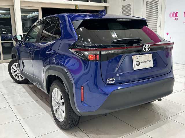 トヨタ ヤリスクロス G 埼玉県 2023(令5)年 2.9万km ダークブルーマイカM トヨタセーフティセンス/純正ディスプレイオーディオ/　　BT/USB/アラウンドビューモニター/・プリクラッシュセーフティ/・レーントレーシングアシスト＋レーンディパーチャーアラート/・レーダークルーズコントロール/・オートマチックハイビーム/・プロアクティブドライビングアシスト/クリアランスソナー/純正16インチアルミホイール/オートブレーキホールド/ETC/スマートキー/記念車